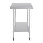Nisbets Essentials Self Assembly Stainless Steel Table 1200 x 600mm - Image 4
