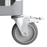 Nisbets Essentials Polypropylene Compact Mobile Trolley - Image 5
