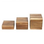 Olympia Acacia Riser Blocks 50/100/150(H)mm (3 Pack) - Image 2