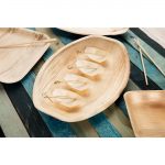 Fiesta Compostable Wooden Sushi Boats Small 80mm (100 Pack) - Image 7