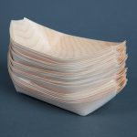 Fiesta Compostable Wooden Sushi Boats Medium 190mm (100 Pack) - Image 6