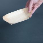 Fiesta Compostable Wooden Sushi Boats Medium 190mm (100 Pack) - Image 8