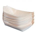 Fiesta Compostable Wooden Sushi Boats Medium 190mm (100 Pack) - Image 9
