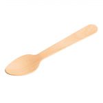 Fiesta Compostable Wooden Teaspoons (100 Pack) - Image 3