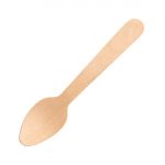 Fiesta Compostable Wooden Teaspoons (100 Pack)