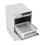 Buffalo Digital Undercounter Glass Washer with Drain Pump 400mm Basket 2.9kW - Image 13