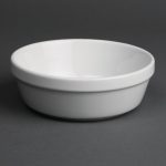 Olympia Whiteware Round Pie Bowls 137mm (6 Pack)