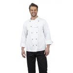 Whites Chicago Unisex Chef Jacket Long Sleeve White L - Image 11