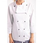 Whites Chicago Unisex Chef Jacket Long Sleeve White L - Image 14