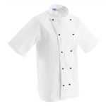 Whites Chicago Unisex Chef Jacket Short Sleeve White L - Image 2
