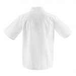 Whites Chicago Unisex Chef Jacket Short Sleeve White L - Image 5