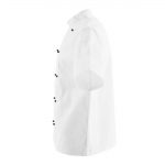 Whites Chicago Unisex Chef Jacket Short Sleeve White L - Image 6