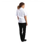 Whites Chicago Unisex Chef Jacket Short Sleeve White L - Image 9