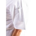 Whites Chicago Unisex Chef Jacket Short Sleeve White L - Image 12