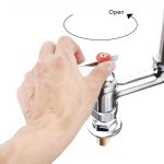 Vogue Twin Pedestal Mini Pre-Rinsers - Image 4