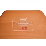 Bolero Wooden Highchair Dark Wood Finish - Image 3