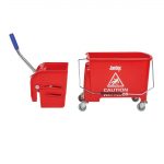 Jantex Kentucky Red Mop Bucket and Wringer 15Ltr - Image 3
