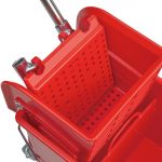 Jantex Kentucky Red Mop Bucket and Wringer 15Ltr - Image 4