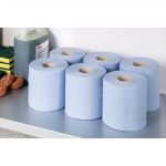 Jantex Centrefeed Blue Rolls 2-Ply 120m (6 Pack) - Image 13