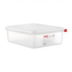 Araven Polypropylene 1/2 Gastronorm Food Container 6.5Ltr (4 Pack)