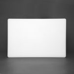 Hygiplas Thick Low Density White Chopping Board 450x300x20mm - Image 3