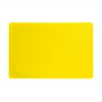 Hygiplas Thick Low Density Yellow Chopping Board 450x300x20mm - Image 6