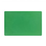 Hygiplas Thick Low Density Green Chopping Board 450x300x20mm - Image 3