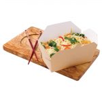 Colpac Recyclable Microwavable Food Boxes Rectangular 985ml (250 Pack) - Image 5