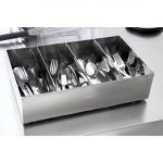 Olympia Cutlery Holder Stainless Steel - Image 6