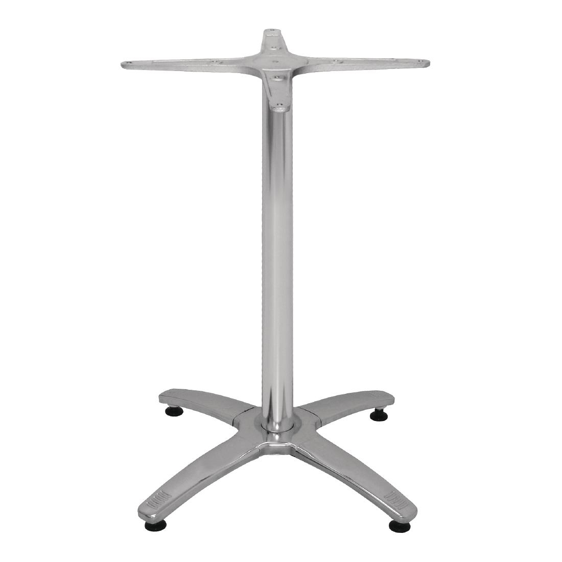 dn641_bolero-4-leg-alu-new.jpg Bolero Aluminium Four Leg Table Base - Image 1