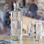 Olympia Geo Glasses Water Bottles with Stopper 1Ltr (6 Pack) - Image 5