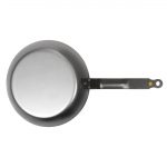 De Buyer Mineral B Black Iron Non-Stick Frying Pan 24cm - Image 4