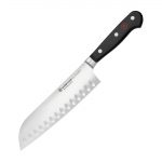 Wüsthof Classic Santoku Knife Black 18cm