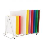 Hygiplas Heavy Duty Chopping Board Rack 10 Slots - Image 6