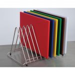 Hygiplas Heavy Duty Chopping Board Rack 10 Slots - Image 7