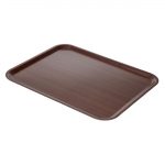 Cambro Capri Laminate Canteen Tray Mahogany 430mm - Image 2
