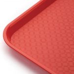 Olympia Kristallon Polypropylene Fast Food Tray Red 275x353mm - Image 2
