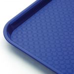 Olympia Kristallon Polypropylene Fast Food Tray Blue 275x353mm - Image 2