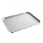 Olympia Kristallon Polypropylene Fast Food Tray Grey 275x353mm
