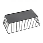 Olympia Wire Food Display Tray Rectangular Black 330x190x100mm - Image 6
