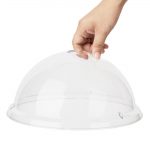 Olympia Kristallon Polycarbonate Domed Plate Cover Round 260mm - Image 3