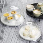 Olympia Kristallon Polycarbonate Domed Plate Cover Round 260mm - Image 5