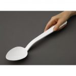 Matfer Bourgeat Exoglass Serving Spoon White 13" - Image 2