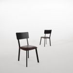 Bolero Metal & PU Side Chairs Vintage Mocha (Pack 4) - Image 7