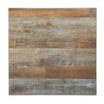 Bolero Pre-Drilled Square Table Top Urban Dark 700mm