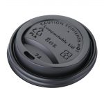 Fiesta Compostable Lids for 8oz Hot Cups (1000 Pack)
