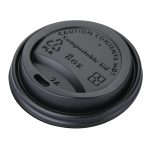 Fiesta Compostable Lids for 8oz Hot Cups (50 Pack)