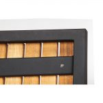 Bolero Steel & Acacia Armchair (Pack of 4) - Image 11