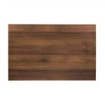 Bolero Pre-drilled Rectangular Table Top Rustic Oak 1100(W) x 700(D)mm