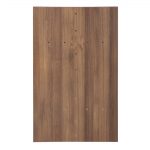 Bolero Pre-drilled Rectangular Table Top Rustic Oak 1100(W) x 700(D)mm - Image 5